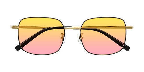 Front of Newman in Black / Gold