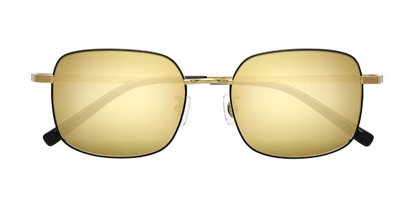 Front of Newman in Black / Gold