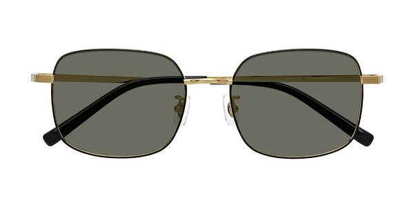Front of Newman in Black / Gold