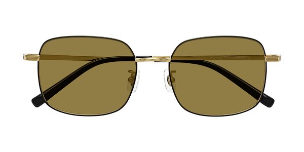 Front of Newman in Black / Gold