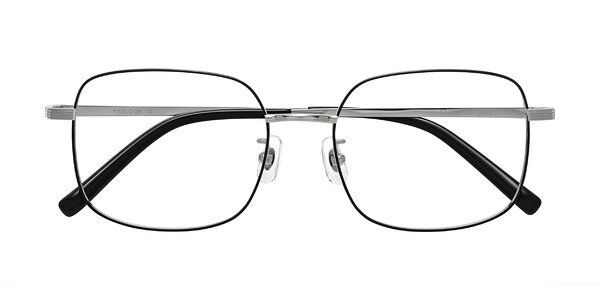Front of Newman in Black / Silver