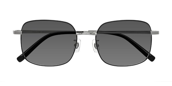 Front of Newman in Black / Silver
