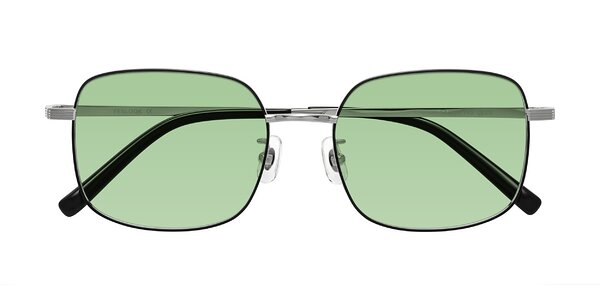 Front of Newman in Black / Silver