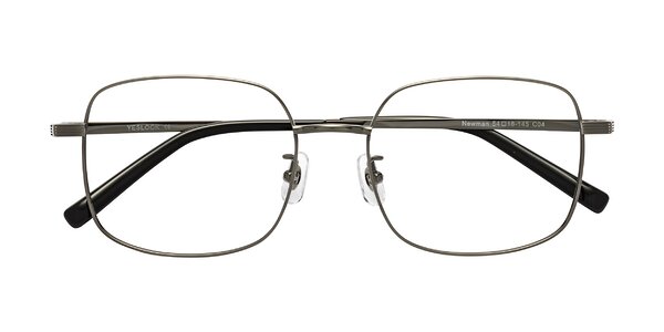 Front of Newman in Gunmetal