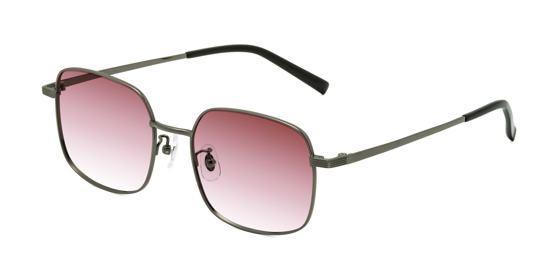 Angle of Newman in Gunmetal with Garnet Gradient Lenses