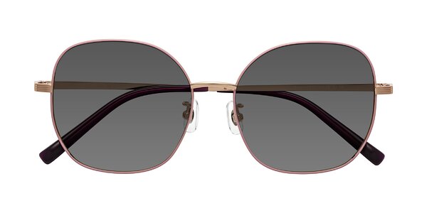 Front of Zissy in Pink / Rose Gold