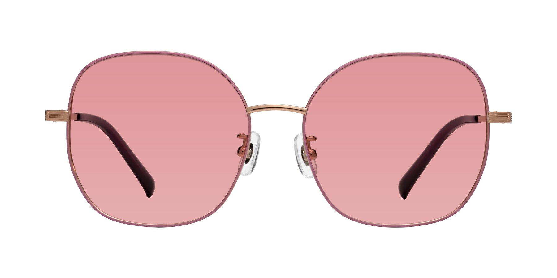 Zissy - Pink / Rose Gold Sunglasses