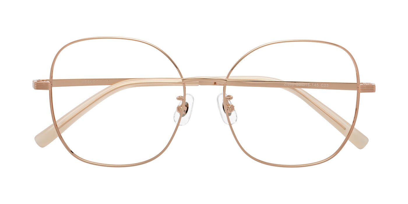 Zissy - Rose Gold Eyeglasses