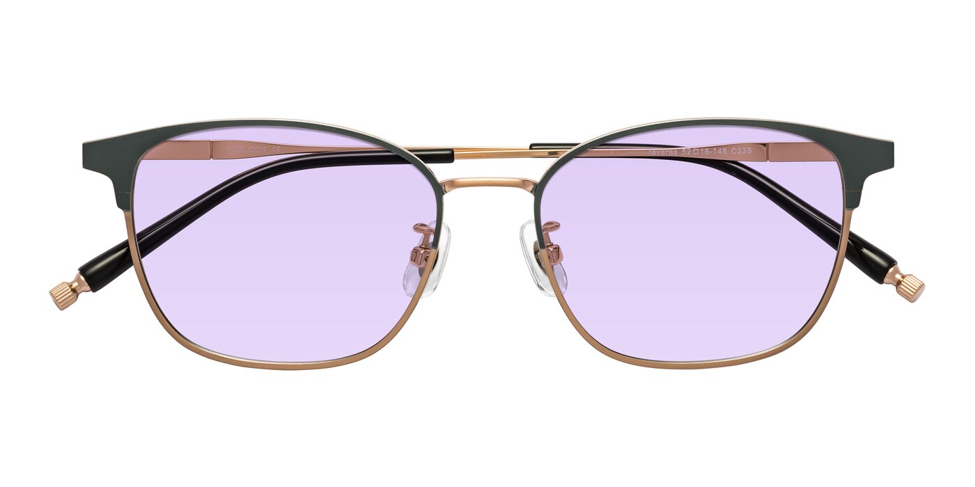 Tavares - Midnight Gunmetal / Copper Tinted Sunglasses