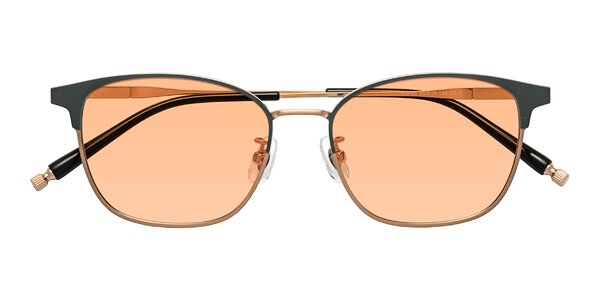 Front of Tavares in Midnight Gunmetal / Copper