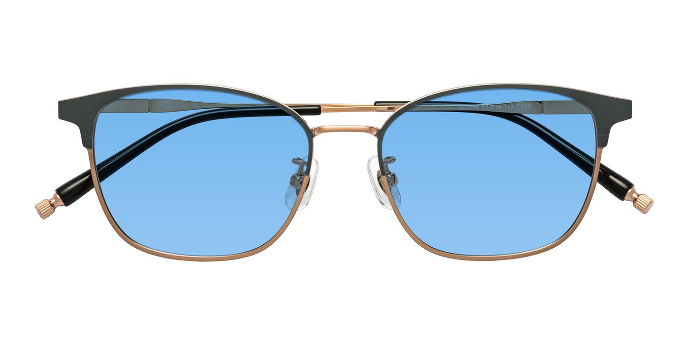 Tavares - Midnight Gunmetal/Copper Tinted Sunglasses