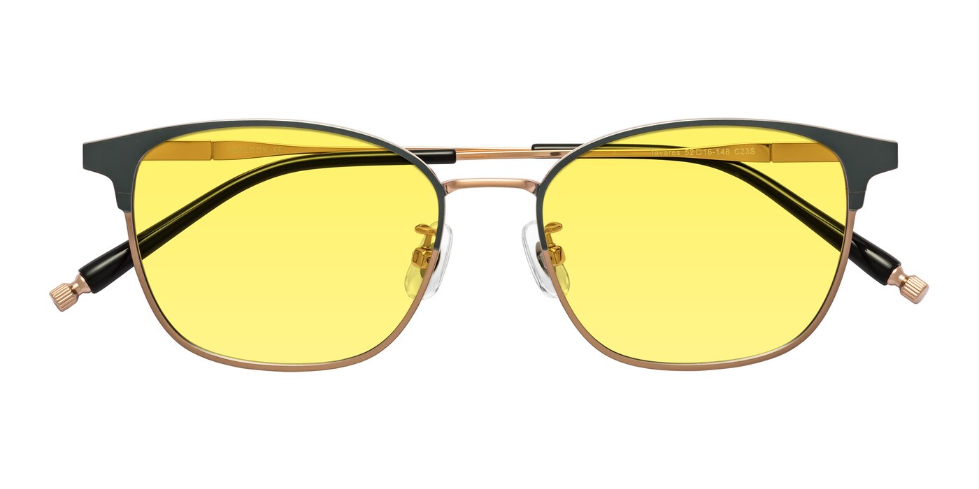 Tavares - Midnight Gunmetal/Copper Tinted Sunglasses
