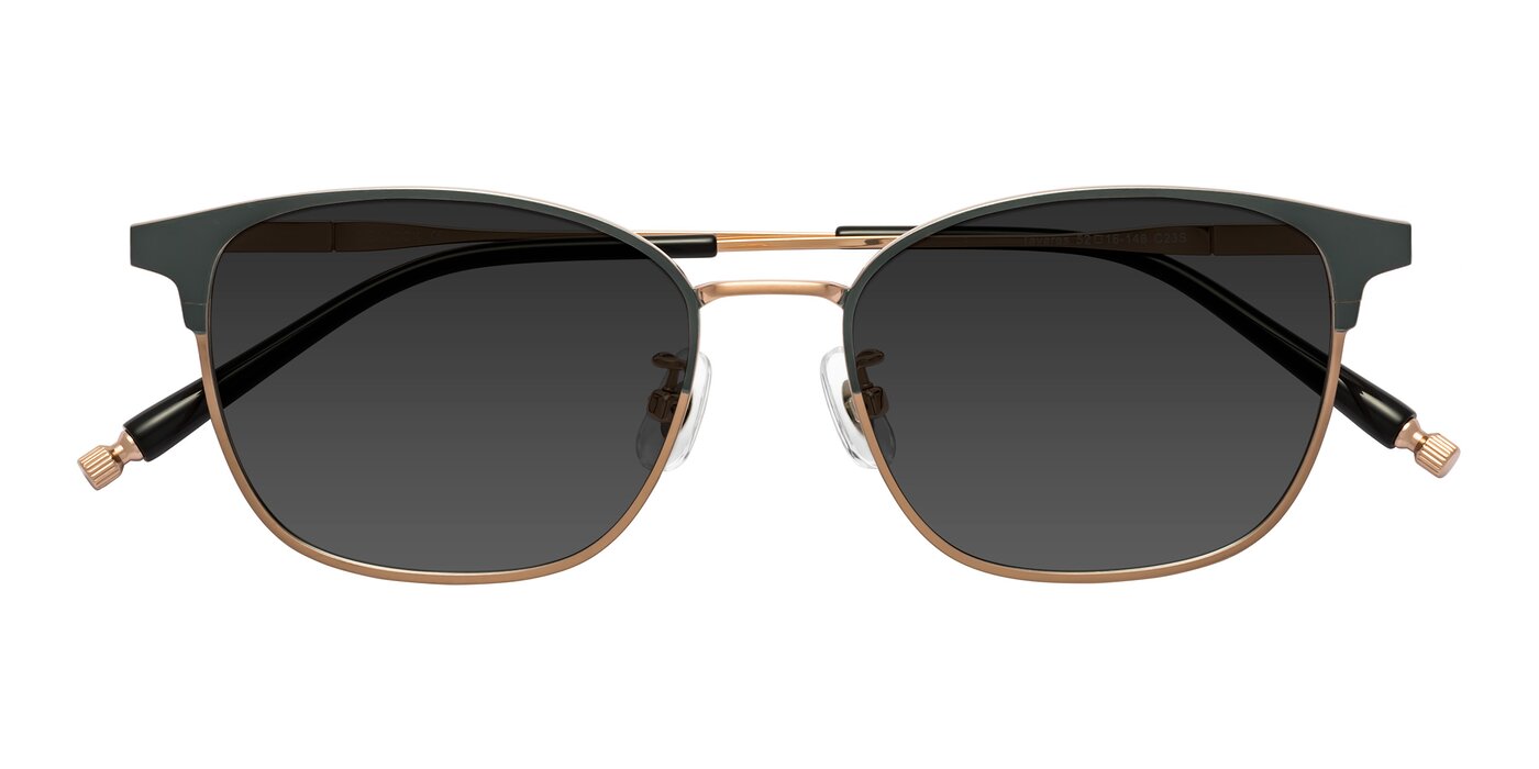 Tavares - Midnight Gunmetal / Copper Tinted Sunglasses