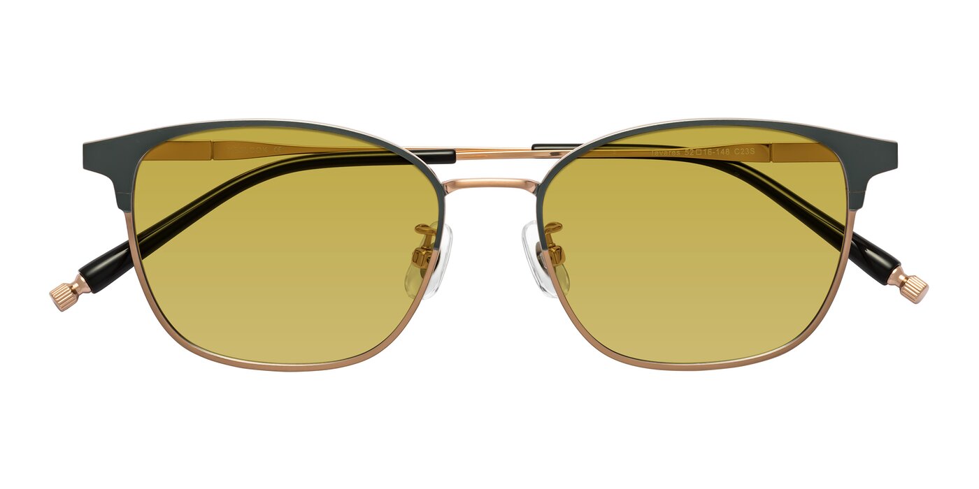 Tavares - Midnight Gunmetal / Copper Tinted Sunglasses