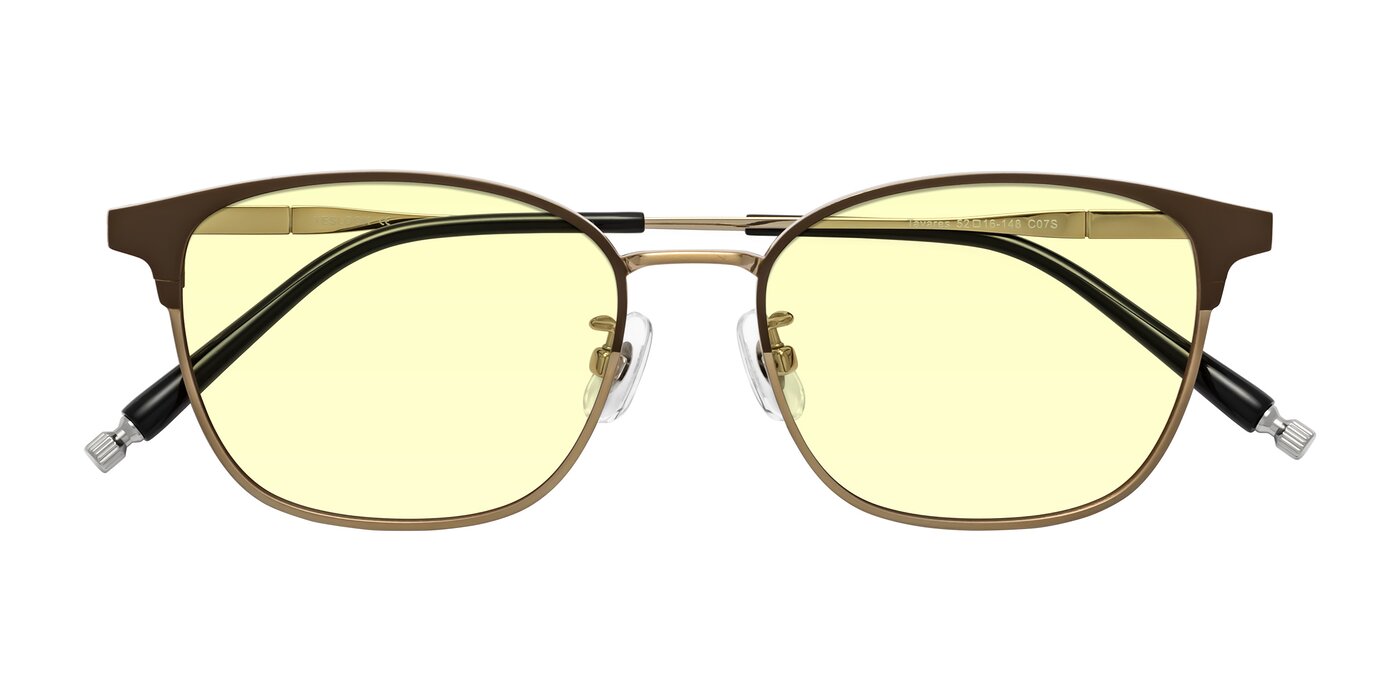 Tavares - Coffee Gunmetal/Bronze Tinted Sunglasses