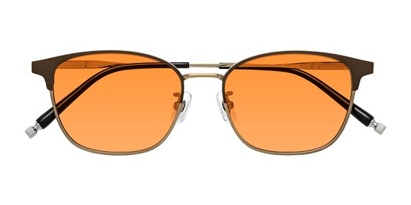 Front of Tavares in Coffee Gunmetal / Bronze
