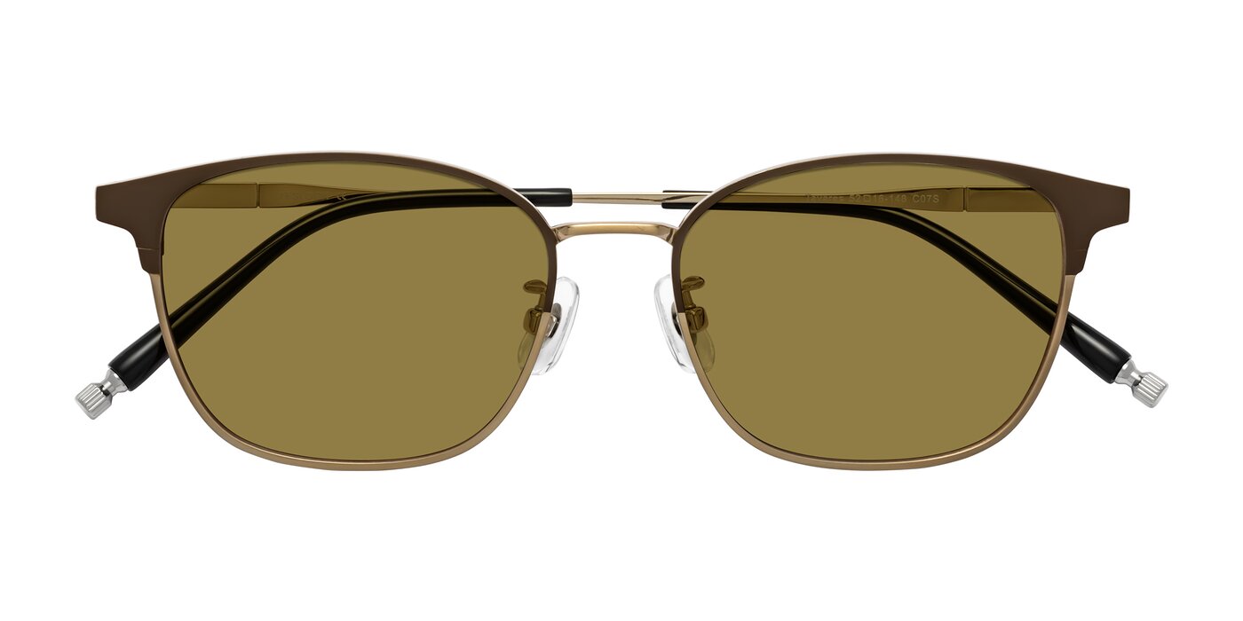 Tavares - Coffee Gunmetal / Bronze Polarized Sunglasses