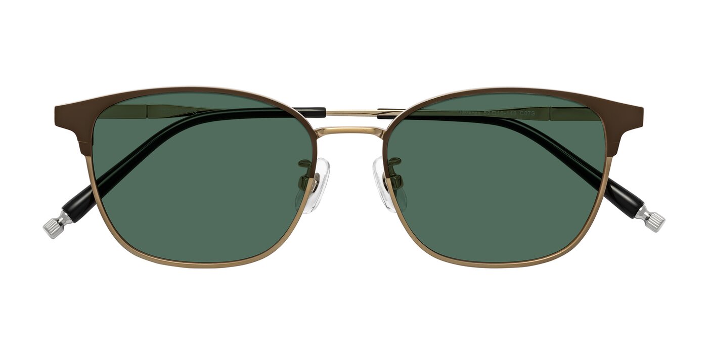 Tavares - Coffee Gunmetal/Bronze Polarized Sunglasses