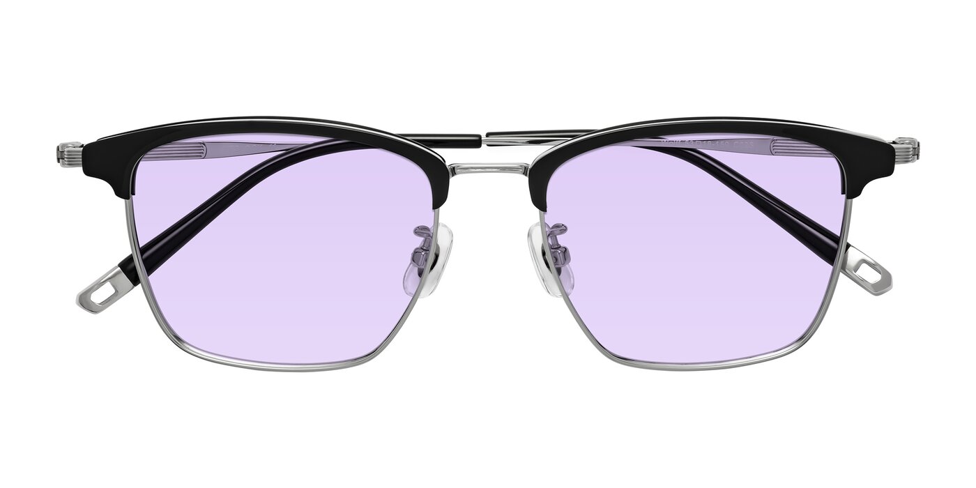 Wolff - Black / Silver Tinted Sunglasses