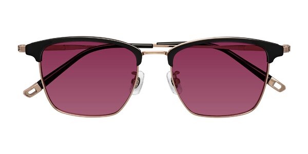 Front of Wolff in Black / Rose Gold