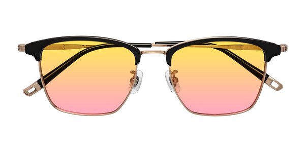 Front of Wolff in Black / Rose Gold