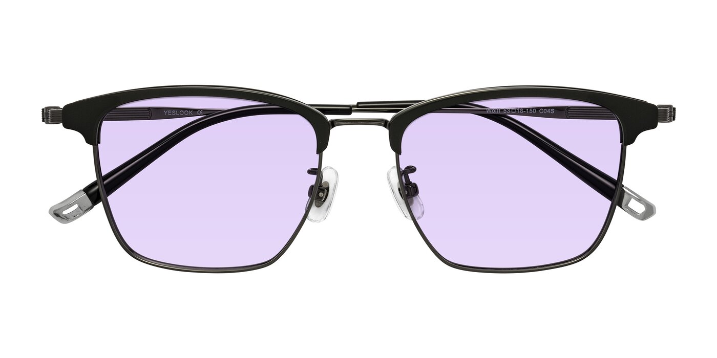 Wolff - Greenblack/Gunmetal Tinted Sunglasses