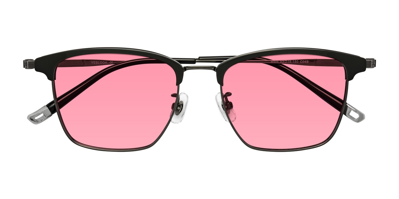 Wolff - Greenblack/Gunmetal Tinted Sunglasses