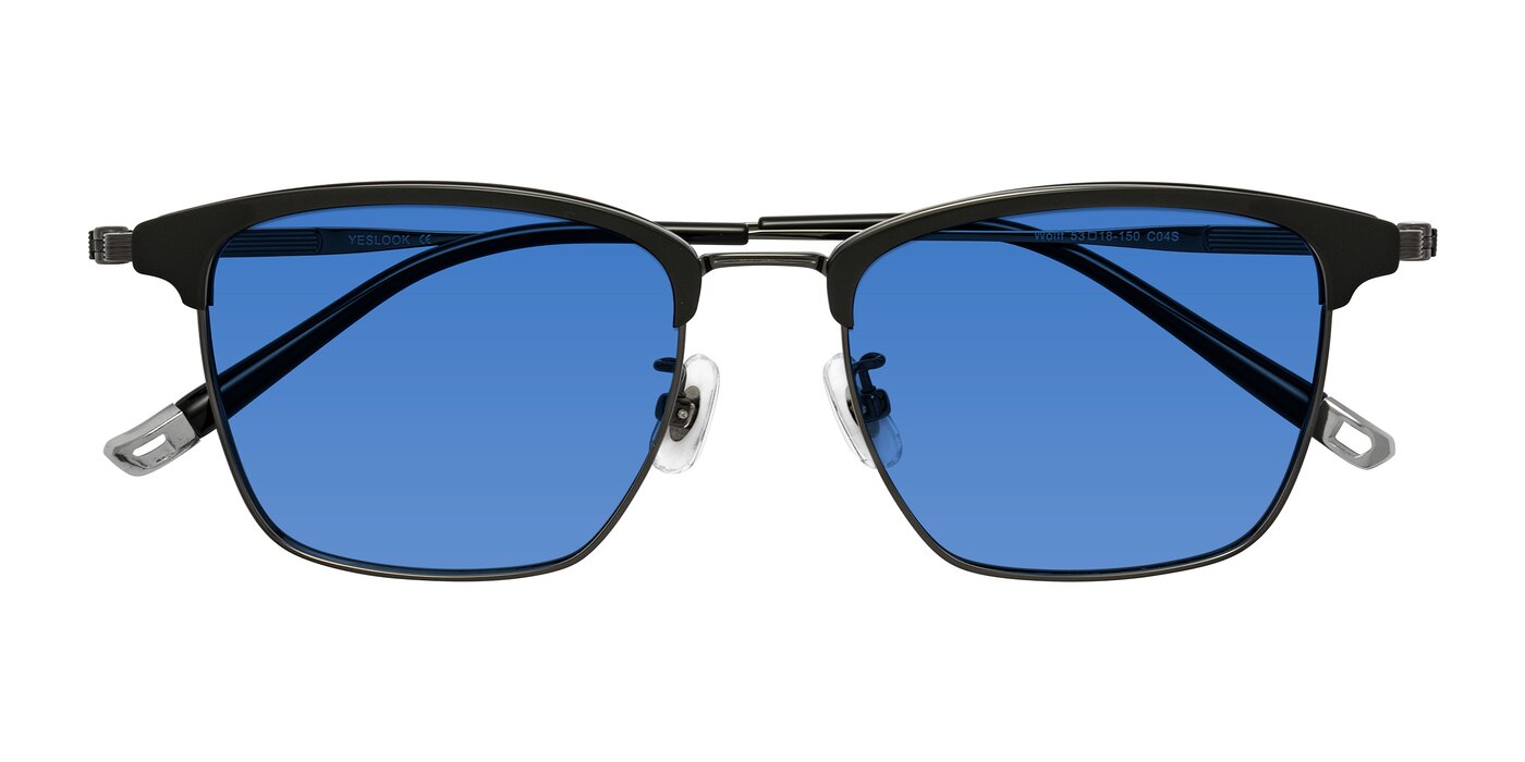 Wolff - Greenblack/Gunmetal Tinted Sunglasses