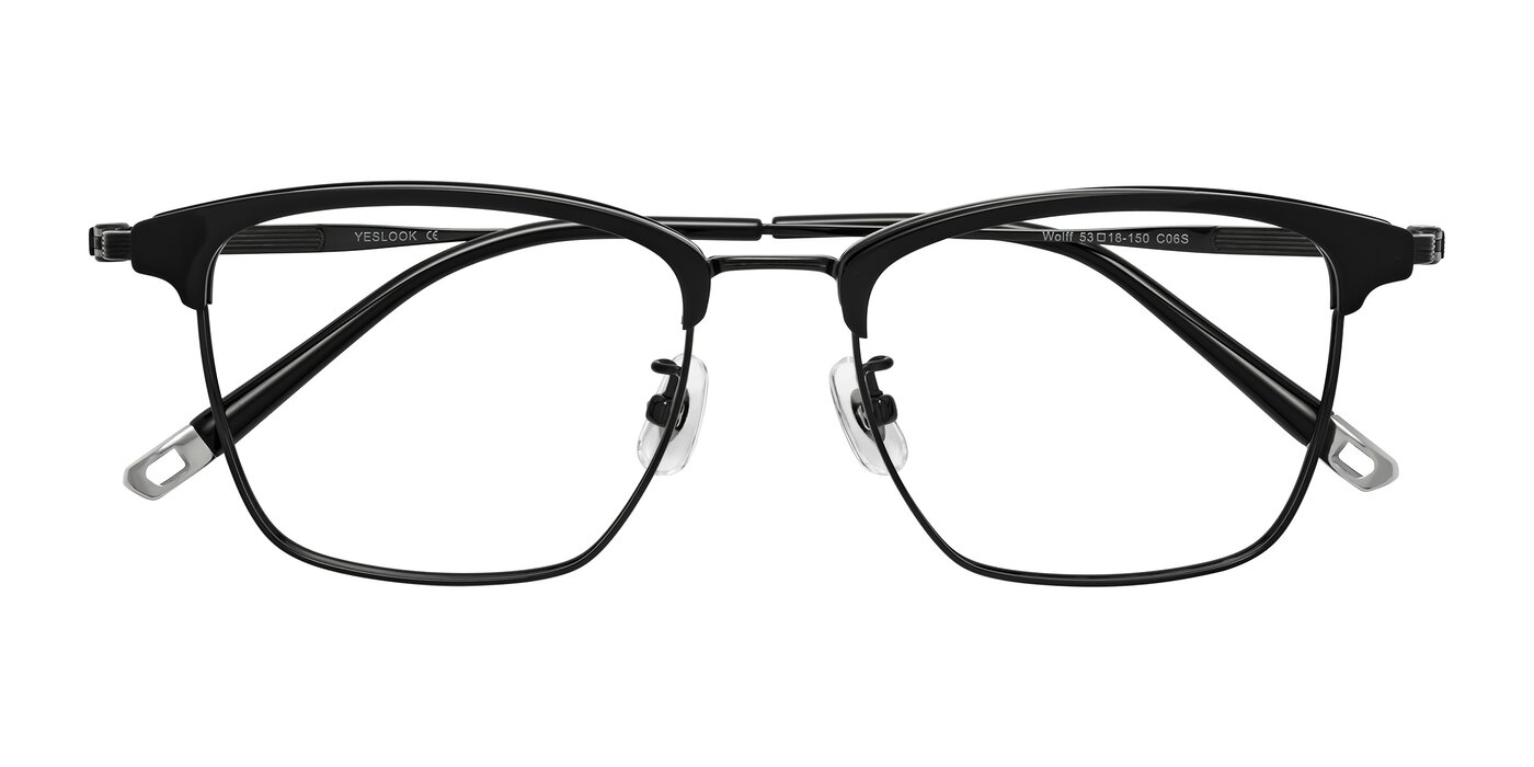 Wolff - Black Eyeglasses