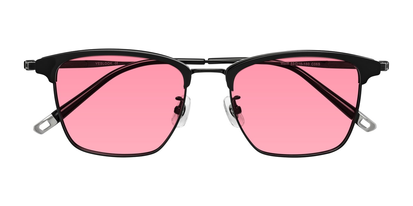 Wolff - Black Tinted Sunglasses