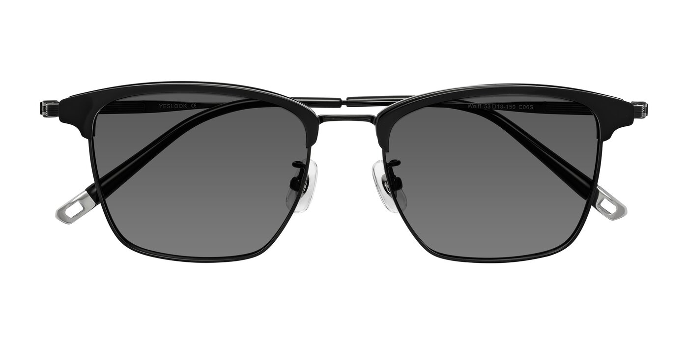 Wolff - Black Tinted Sunglasses