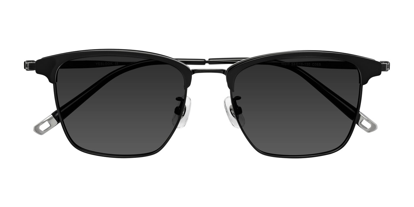 Wolff - Black Tinted Sunglasses