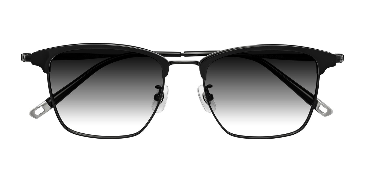 Wolff - Black Gradient Sunglasses