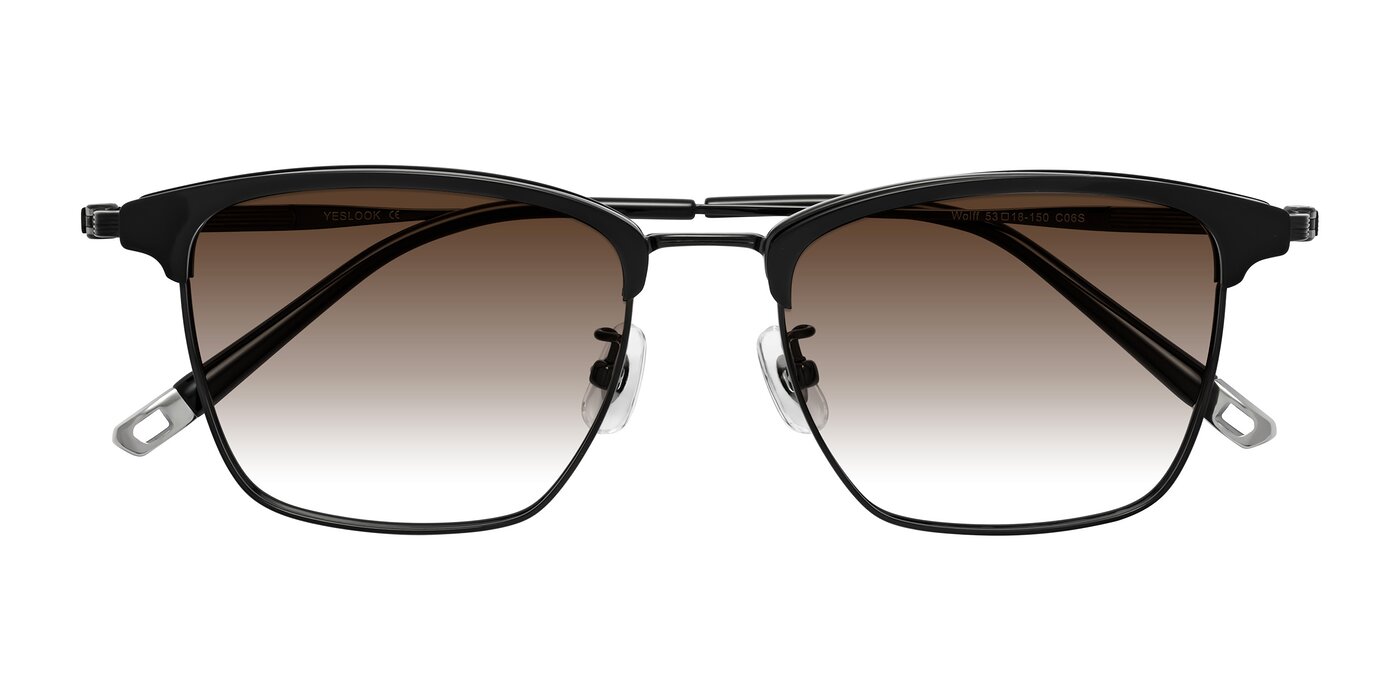Wolff - Black Gradient Sunglasses