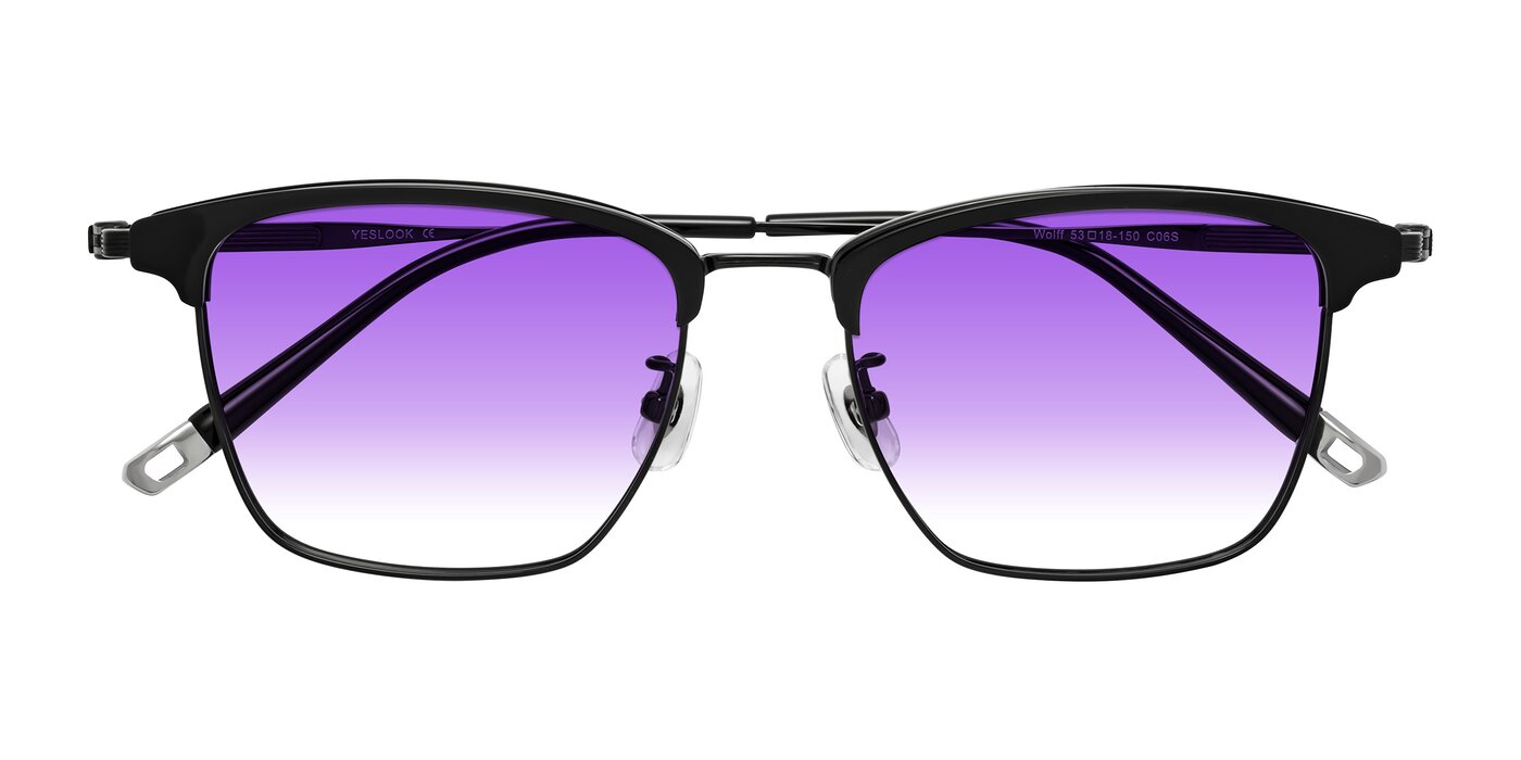 Wolff - Black Gradient Sunglasses