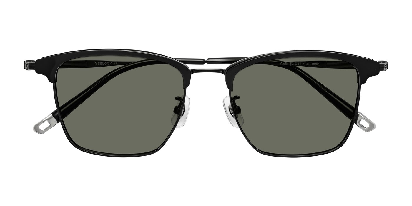 Wolff - Black Polarized Sunglasses