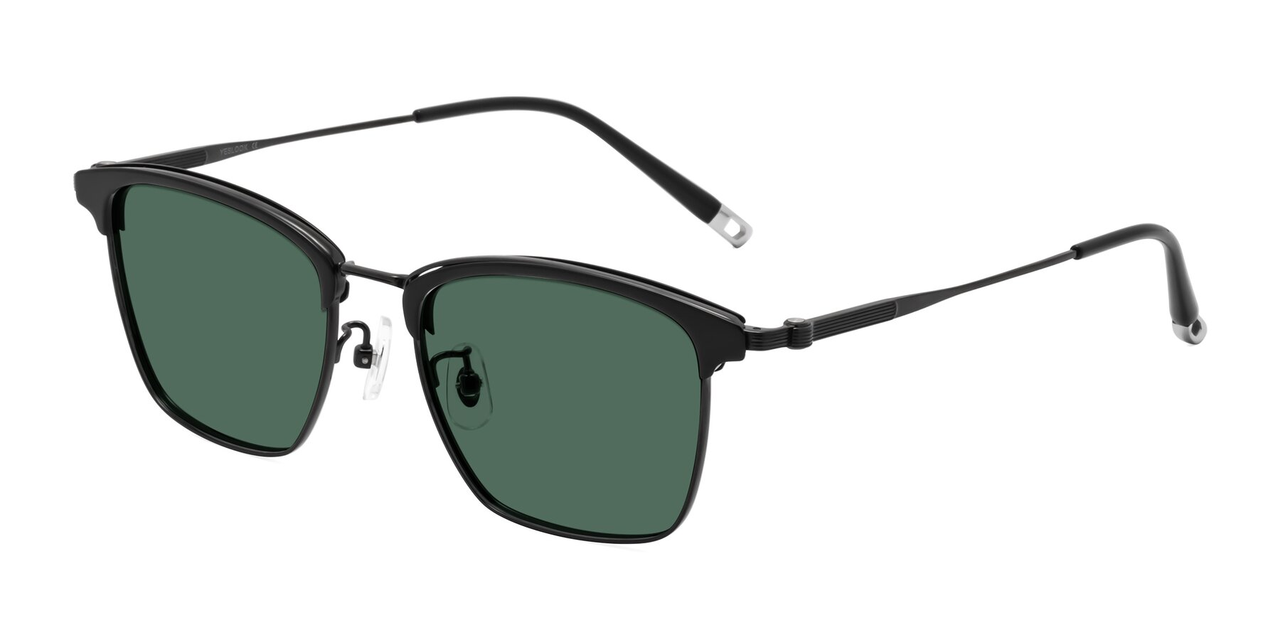Angle of Wolff in Black with Green Polarized Lenses