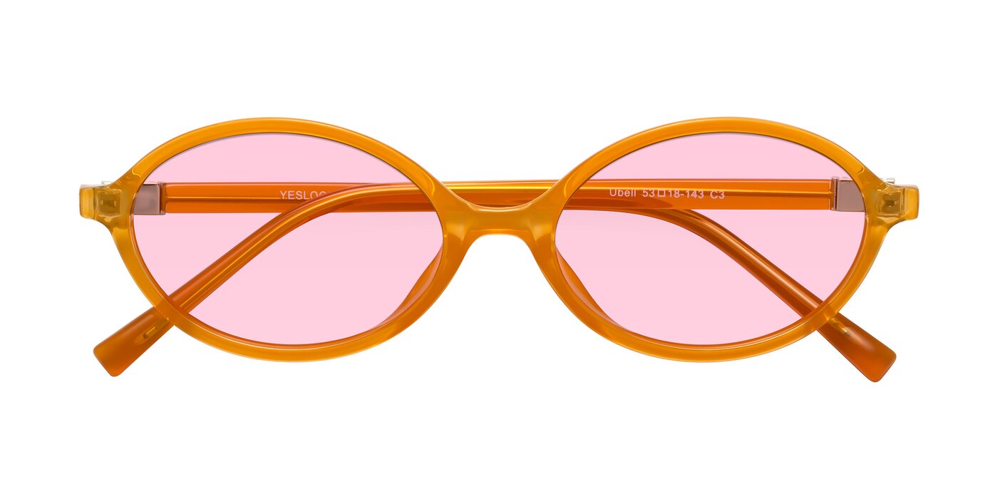 Ubell - Orange Tinted Sunglasses