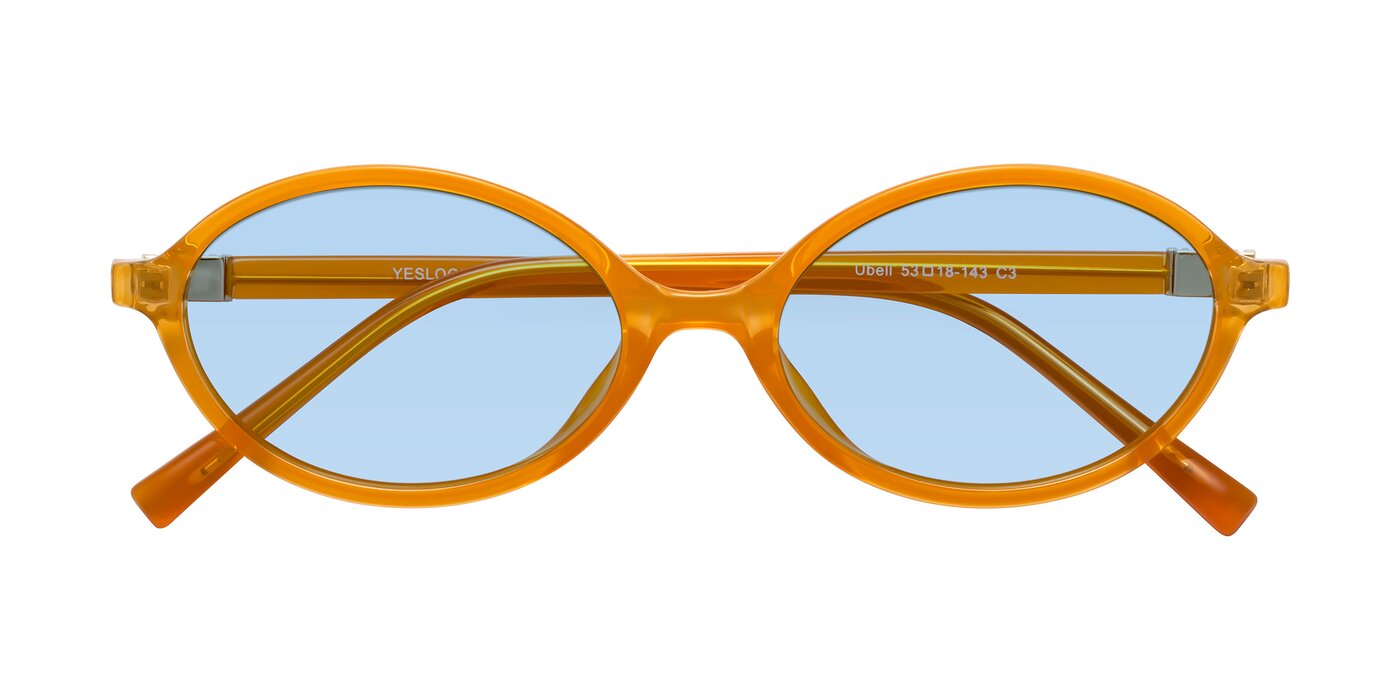 Ubell - Orange Tinted Sunglasses