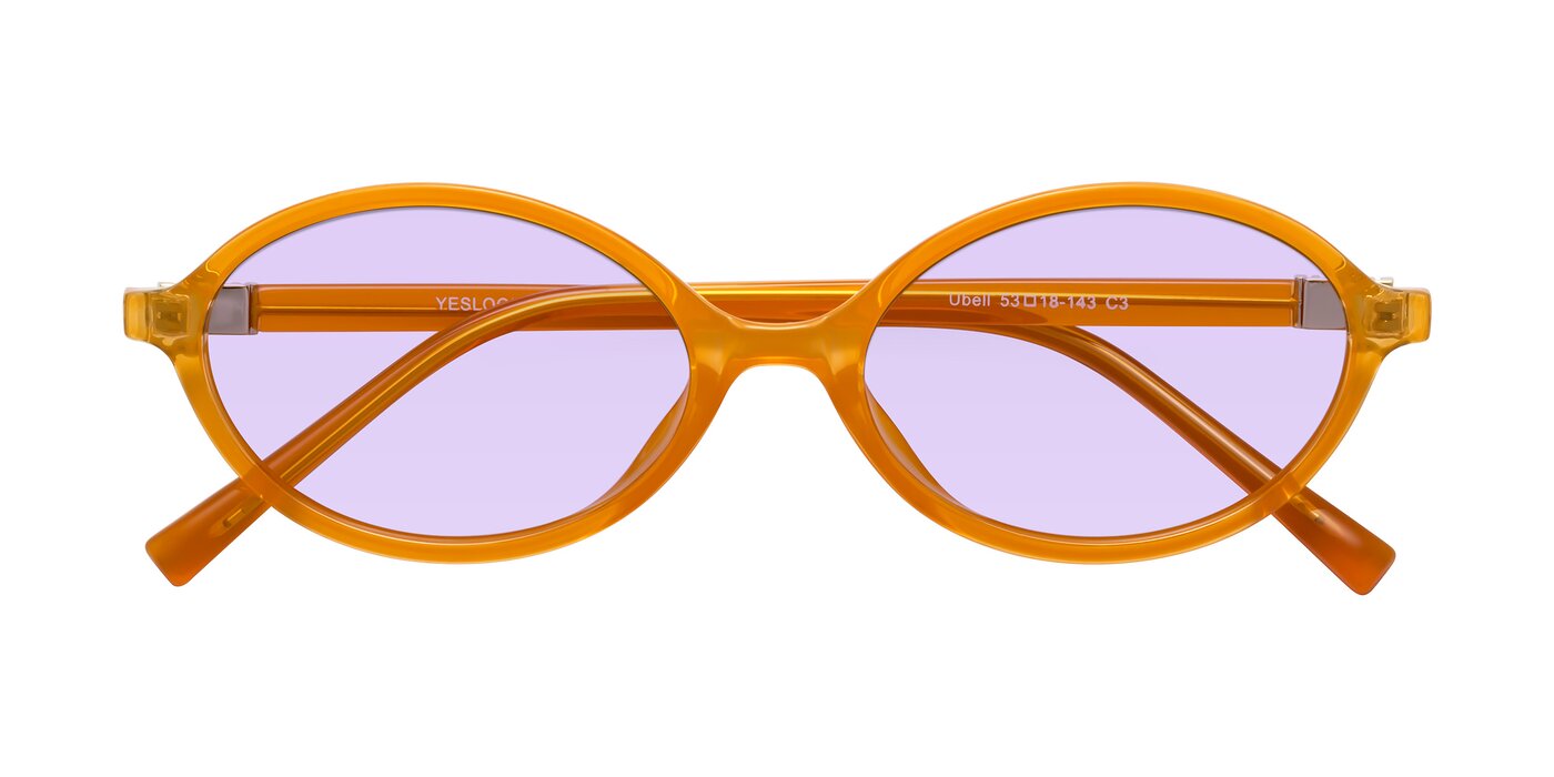 Ubell - Orange Tinted Sunglasses
