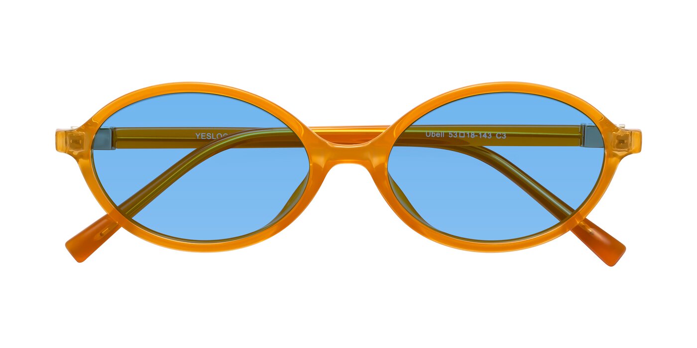 Ubell - Orange Tinted Sunglasses