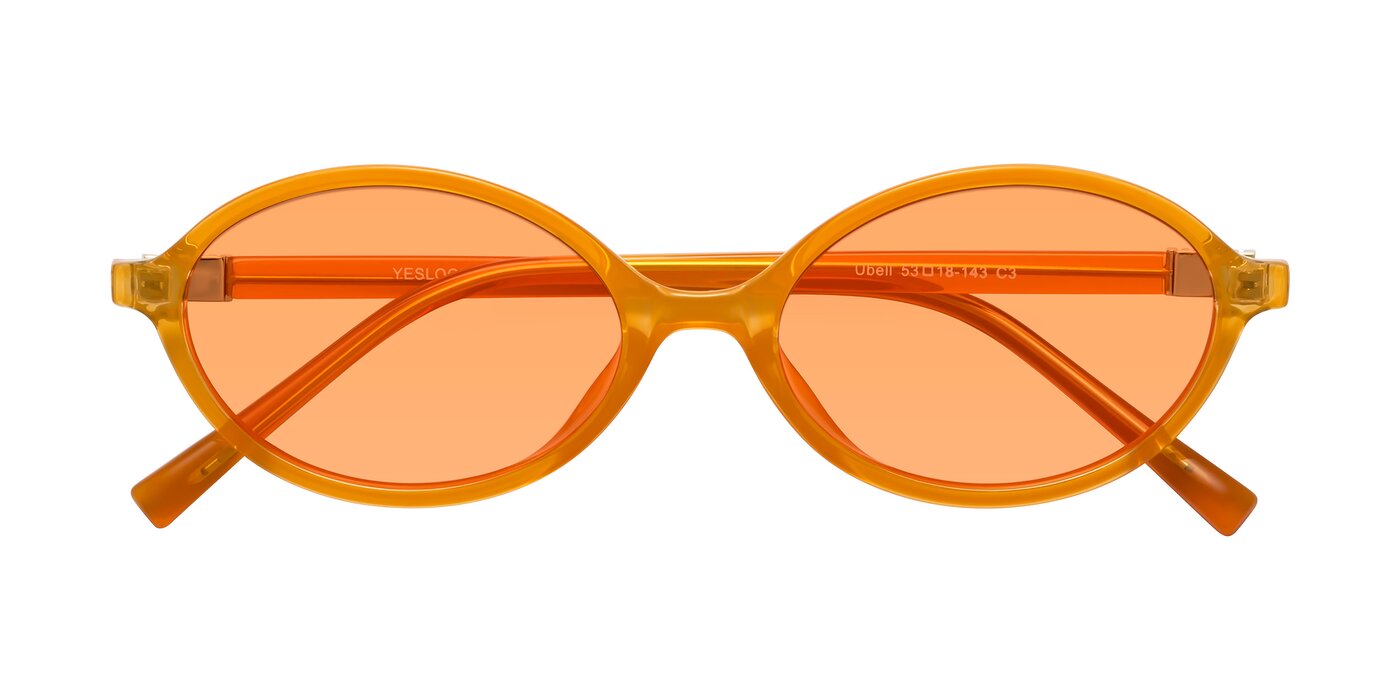 Ubell - Orange Tinted Sunglasses