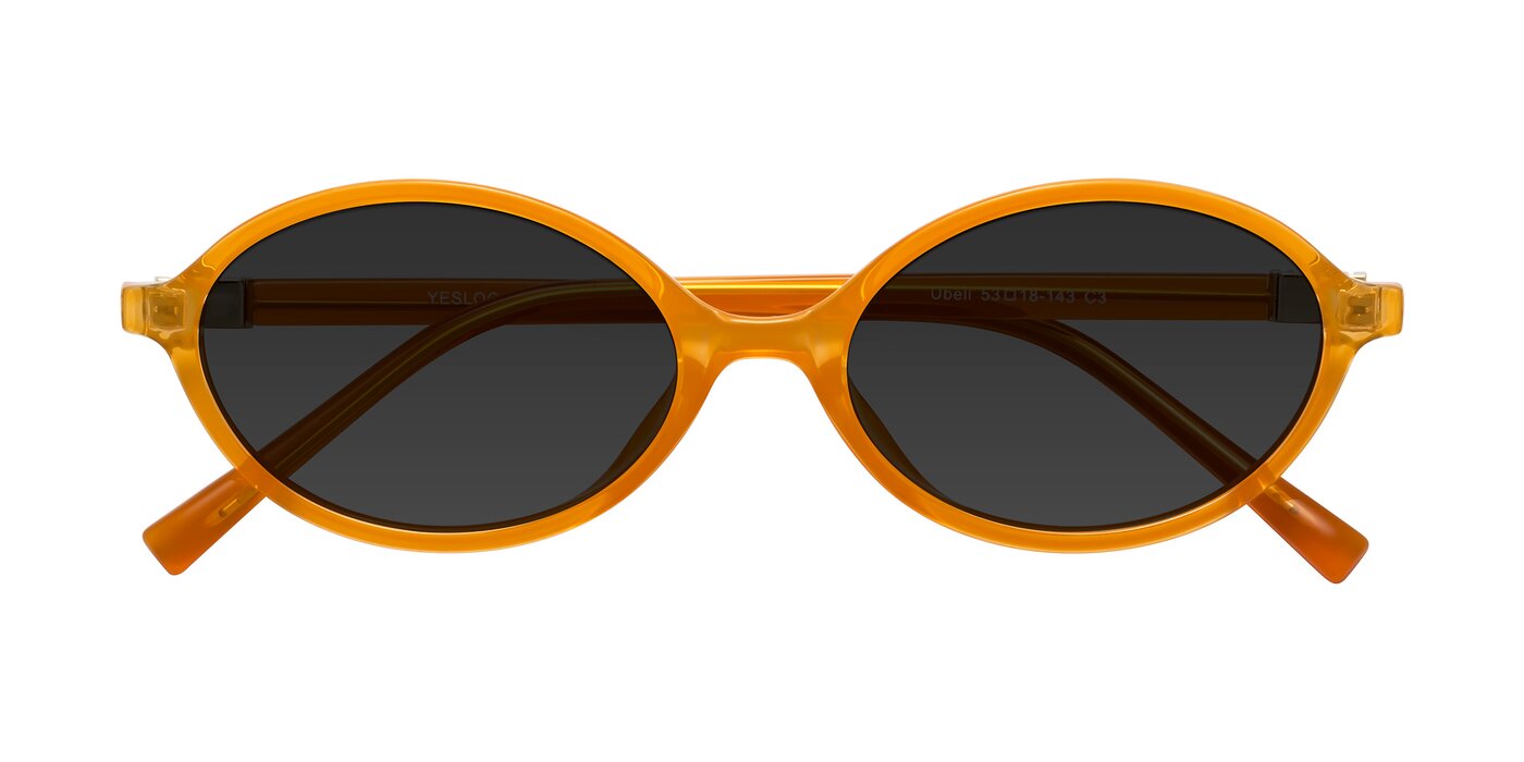 Ubell - Orange Tinted Sunglasses
