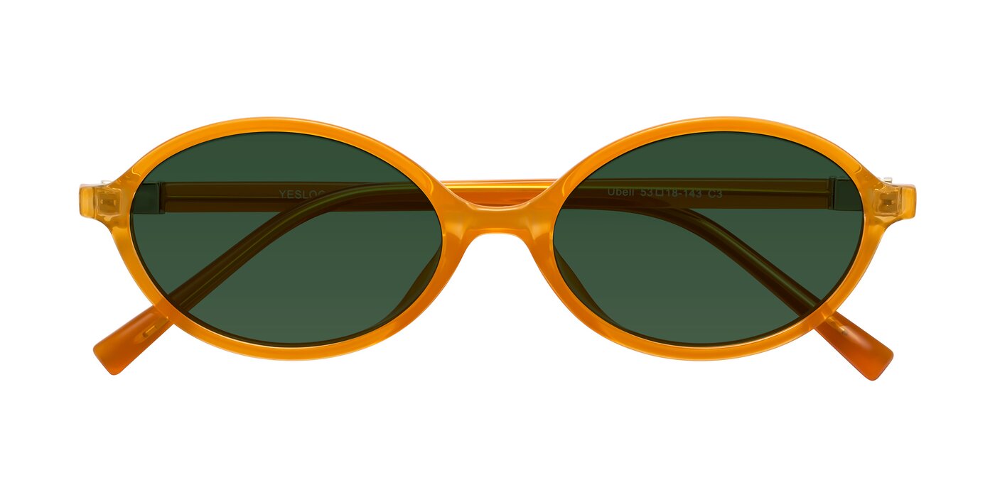 Ubell - Orange Tinted Sunglasses