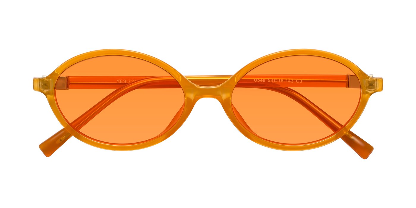 Ubell - Orange Tinted Sunglasses