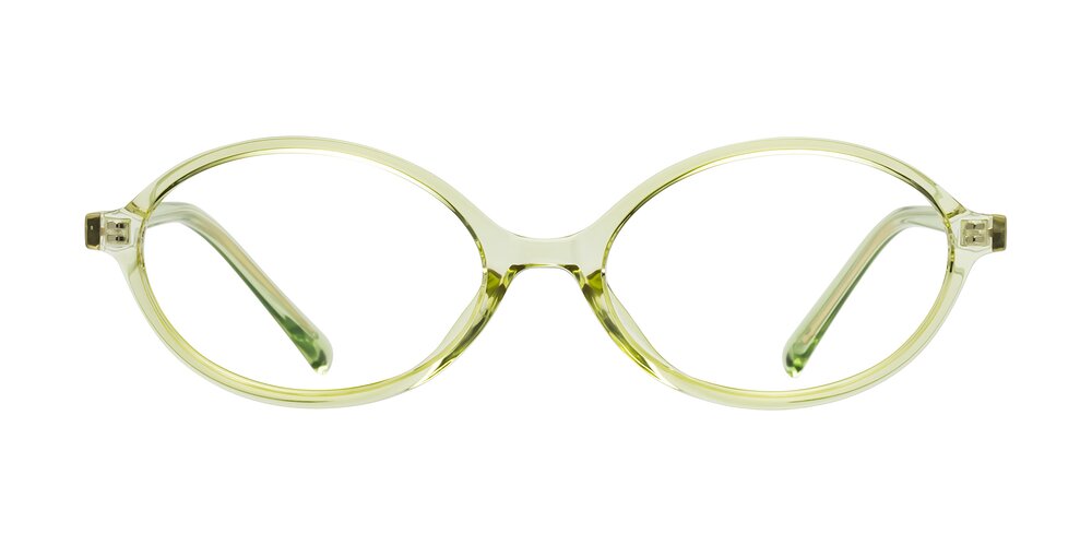 Ubell - Transparent Green Eyeglasses