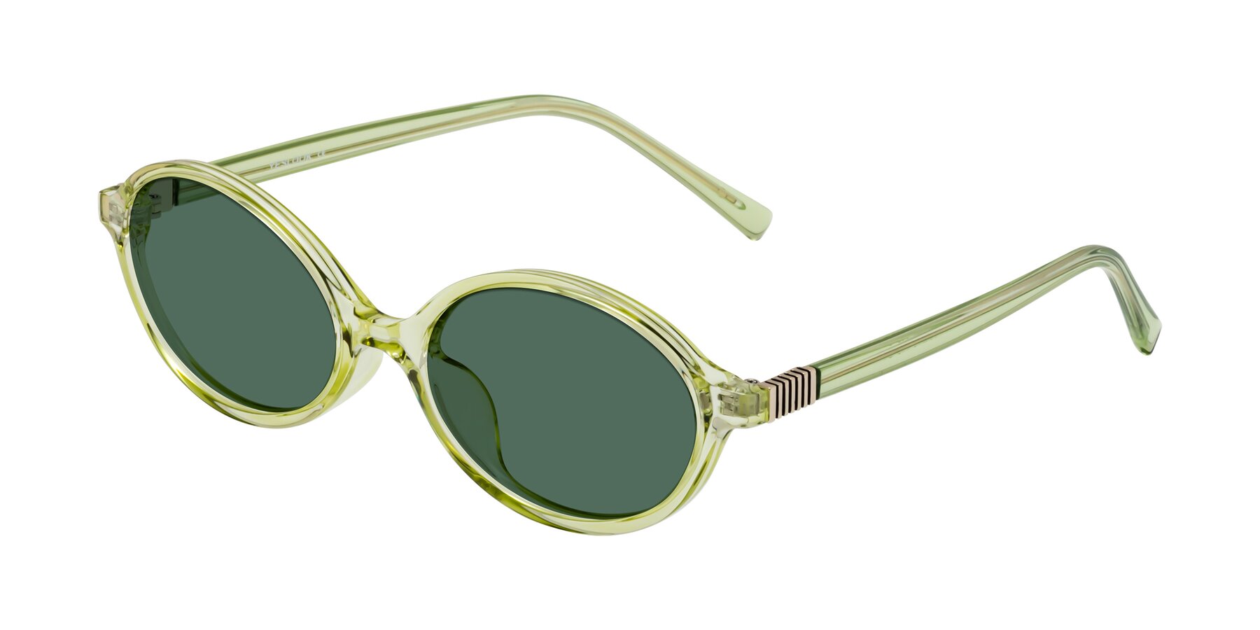 Angle of Ubell in Transparent Green with Green Polarized Lenses