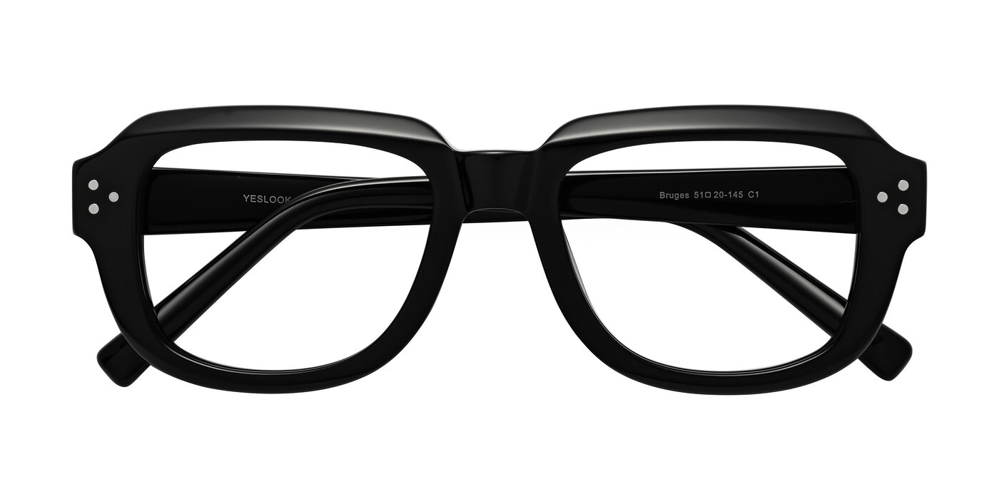 Bruges - Black Blue Light Glasses