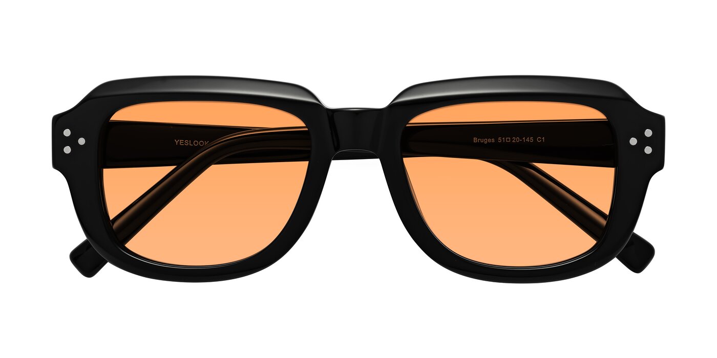 Bruges - Black Tinted Sunglasses
