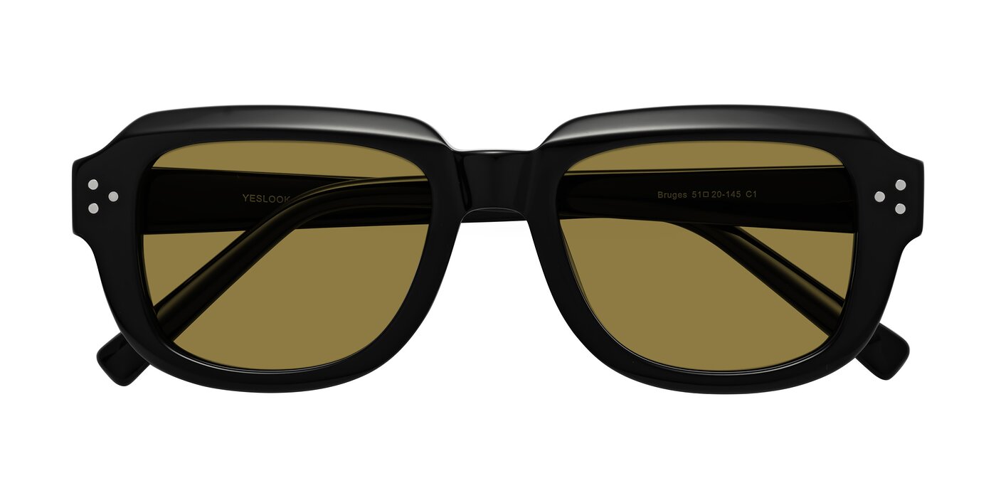 Bruges - Black Polarized Sunglasses